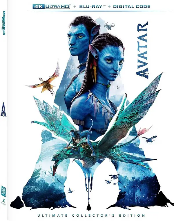 Avatar 2009 4k Blu-ray slipcover 600px