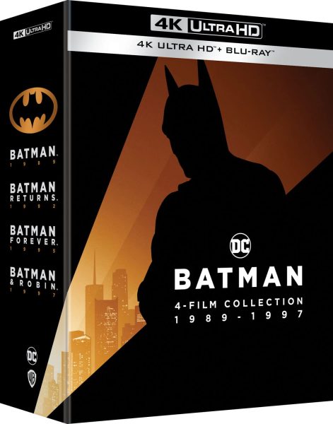 Batman 4-Film UHD/BD Collection (1989 - 1997)