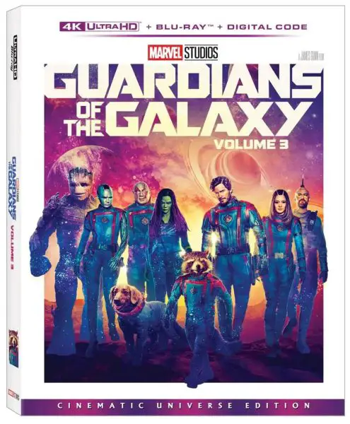 Guardians Of The Galaxy 3 4k Blu-ray CUE