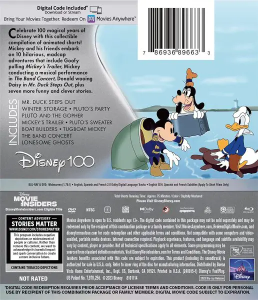 Mickey & Friends 10 Classic Shorts: Vol. 2 on Blu-ray 