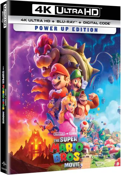 The Super Mario Bros. Movie 4k Blu-ray 
