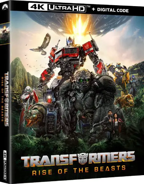 Transformers: Rise of the Beasts 4k Blu-ray