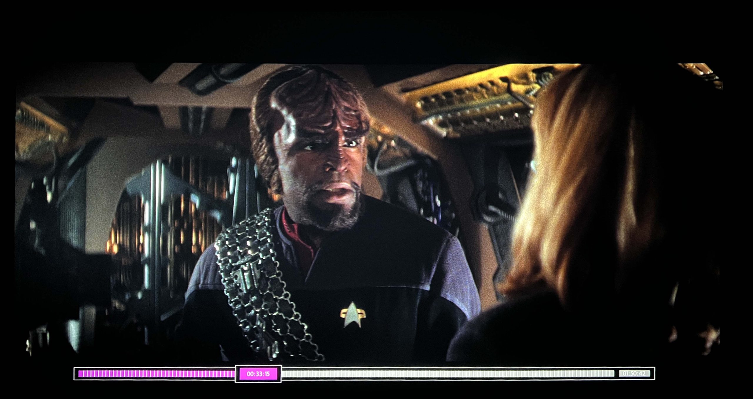 Star Trek: First Contact (1996) 4k Blu-ray screen photo
