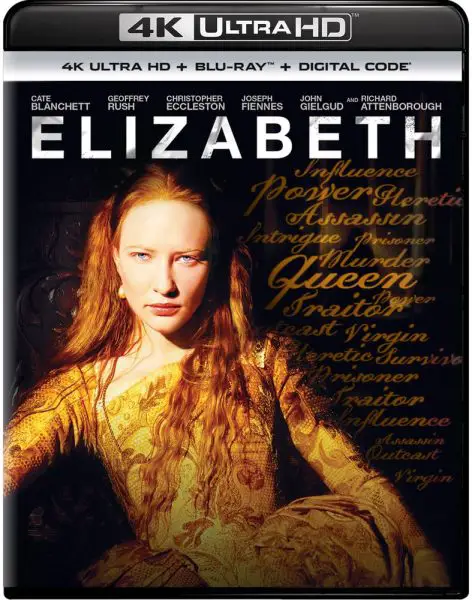 Elizabeth (1998) 4k Blu-ray