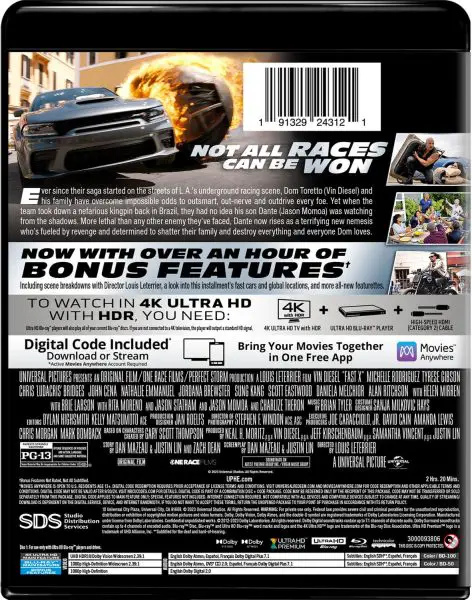 Fast X (2023) 4k Blu-ray Collector's Edition