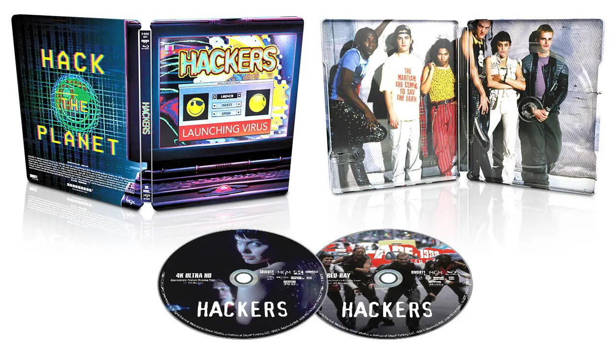 Hackers (1995) 4k Blu-ray SteelBook