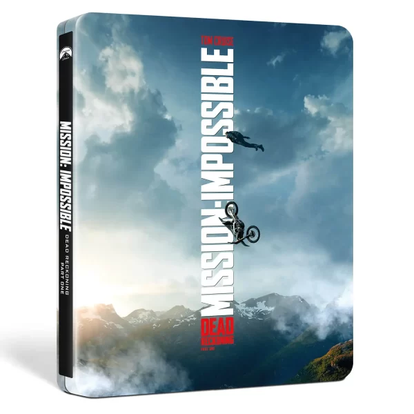 Mission- Impossible Dead Reckoning Part One 4k Blu-ray SteelBook "Bike Jump" Edition