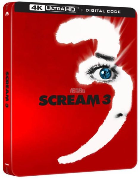 Scream 3 (2000) 4k Blu-ray/Digital SteelBook