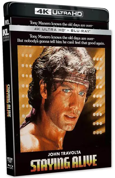 Staying Alive (1983) 2-disc 4k Blu-ray/Blu-ray edition