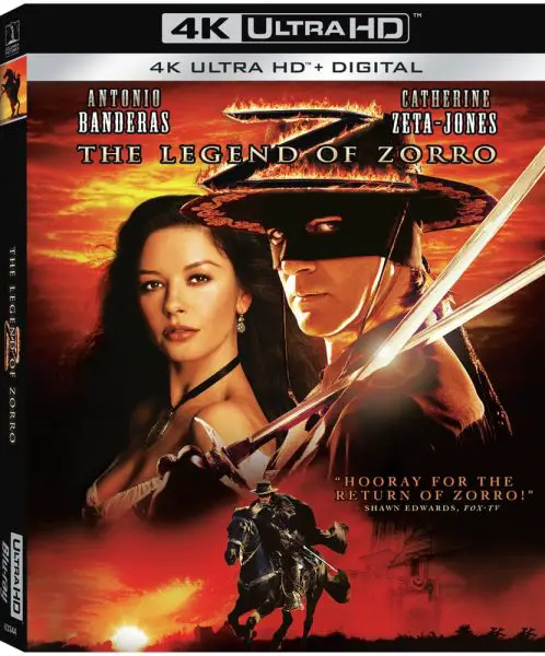 The Legend of Zorro (2005) 4k Blu-ray