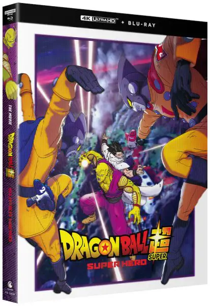 Dragon Ball Super: Super Hero (2022) 4k Blu-ray/Blu-ray 