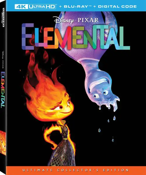 Elemental 4k Blu-ray Ultimate Collector's Edition