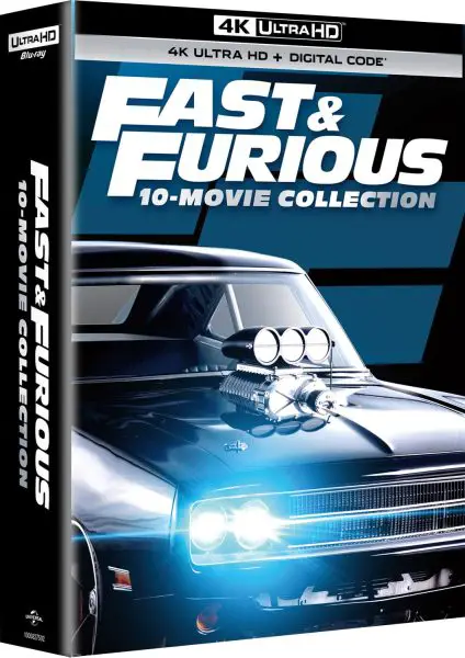 Fast & Furious 10-Movie Collection 4k Blu-ray