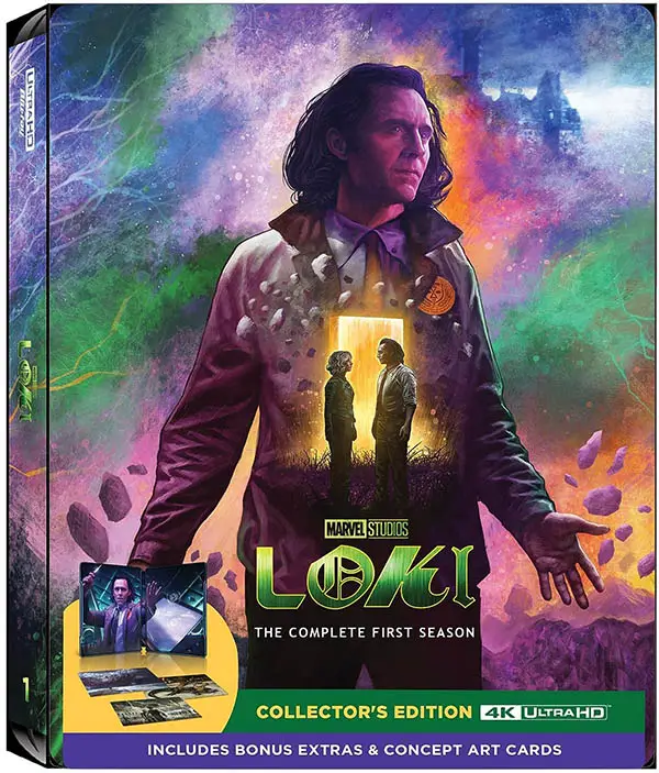 Loki: The Complete First Season 4k Blu-ray