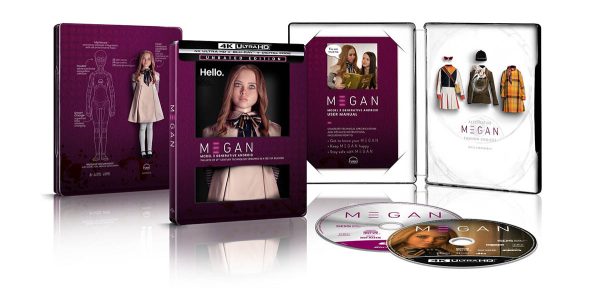 M3GAN - Unrated Edition 4k Blu-ray SteelBook