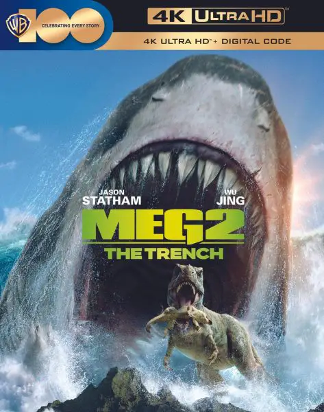 Meg 2: The Trench (2023) 4k Blu-ray/Digital 