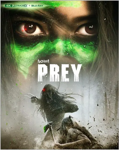 Prey (2022) 4k Blu-ray/Blu-ray