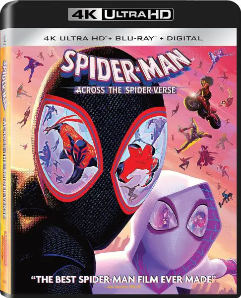Spider-Man: Across The Spider-Verse 4k Blu-ray