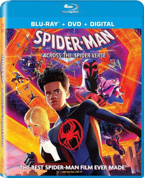 Spider-Man: Across The Spider-Verse Blu-ray