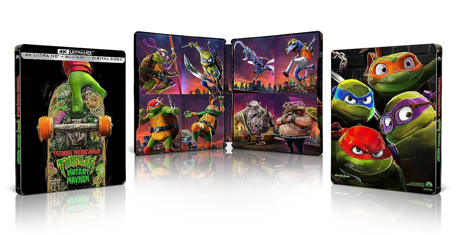 Teenage Mutant Ninja Turtles: Mutant Mayhem (2023) Limited Edition 4k SteelBook