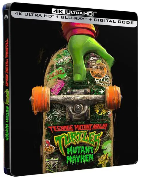 Teenage Mutant Ninja Turtles: Mutant Mayhem 4k Blu-ray SteelBook