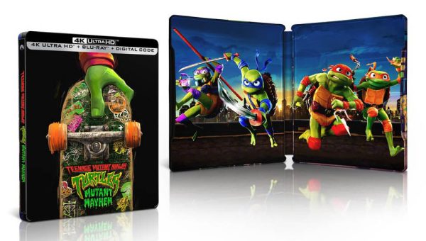 Teenage Mutant Ninja Turtles: Mutant Mayhem 4k Blu-ray SteelBook