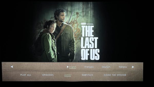 The Last of Us 4k Blu-ray menu