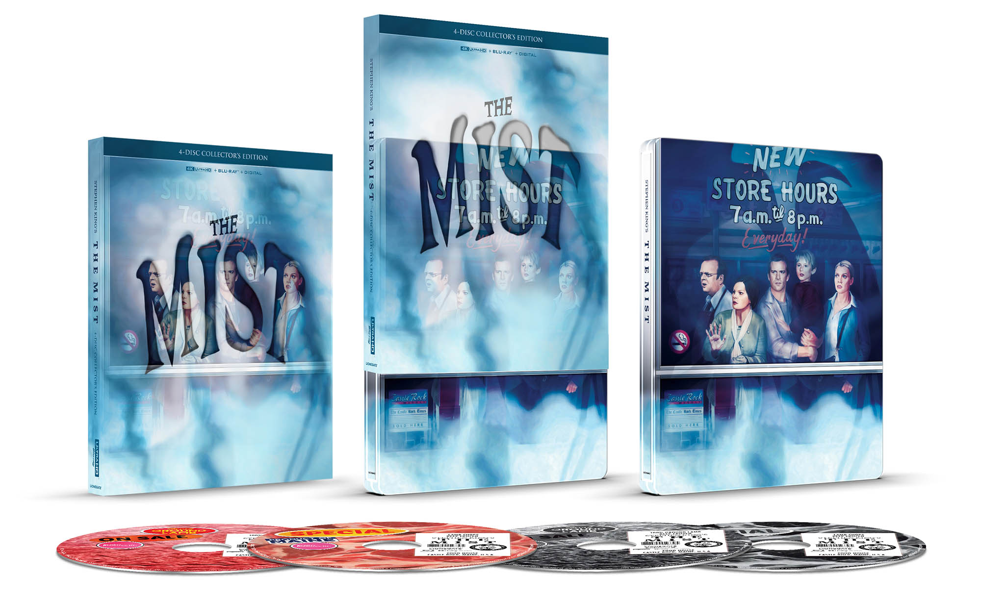 The Mist (2007) 4k Blu-ray SteelBook Limited Edition