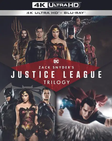 Zack Snyder's Justice League Trilogy 4k Blu-ray