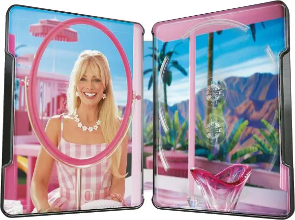 Barbie 4k Blu-ray Limited Edition SteelBook interior