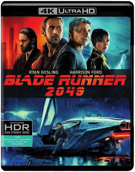 Blade Runner 2049 4k Blu-ray case
