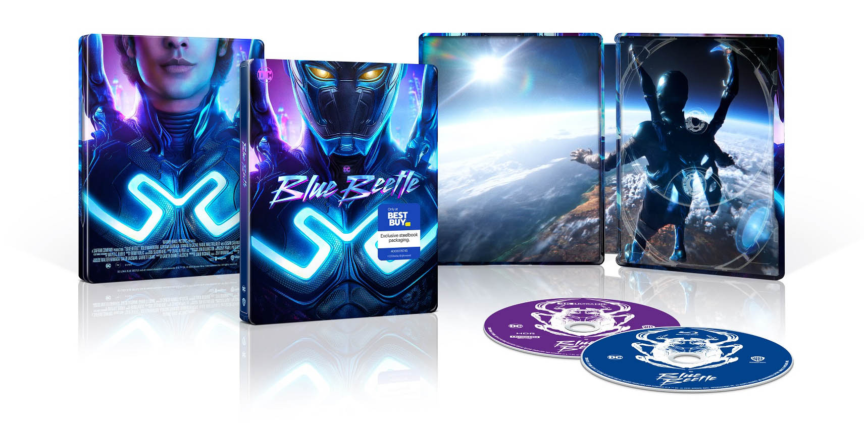 Blue Beetle (2023) 4k Blu-ray Best Buy SteelBook