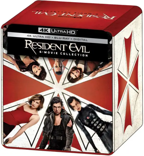 Resident Evil 6-Movie 4k UHD SteelBook Collection