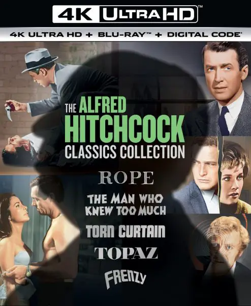 The Alfred Hitchcock Classics Collection Vol. 3 4k UHD