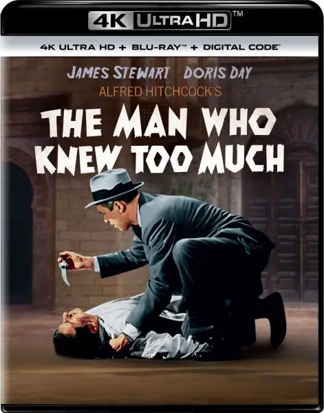 The Man Who Knew Too Much (1956) 4k Blu-ray
