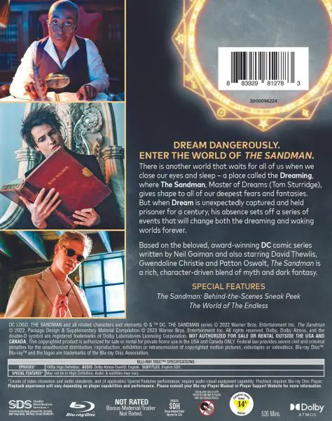 The Sandman: The Complete First Season Blu-ray