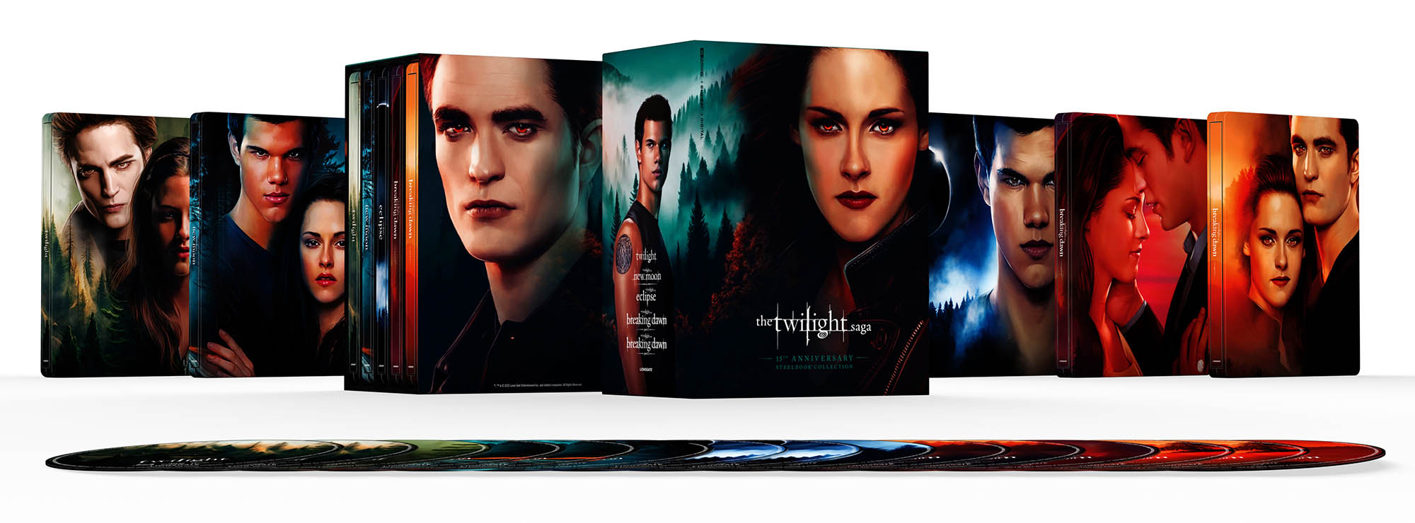 The Twilight Saga 15th Anniversary Limited Edition SteelBook