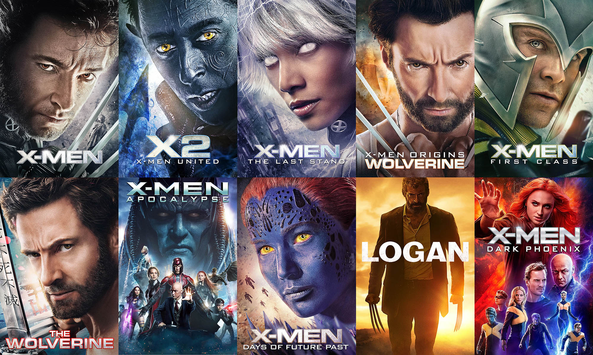 X-Men movies in order