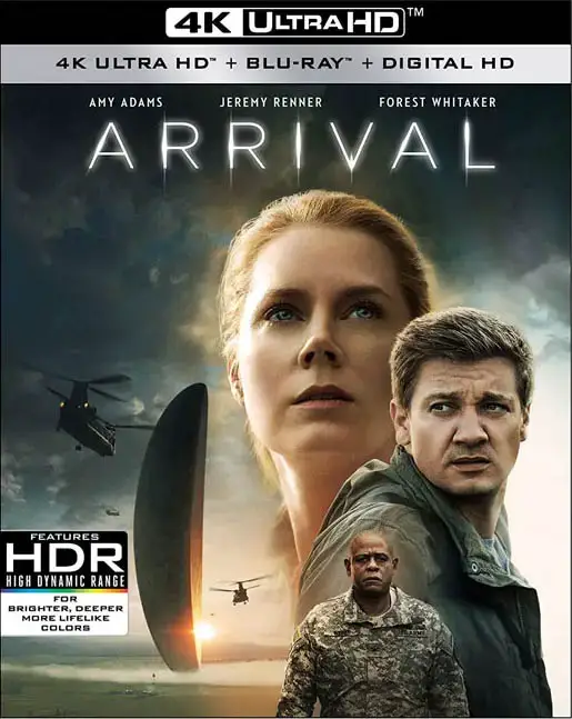Arrival (2016) 4k Blu-ray Combo Edition