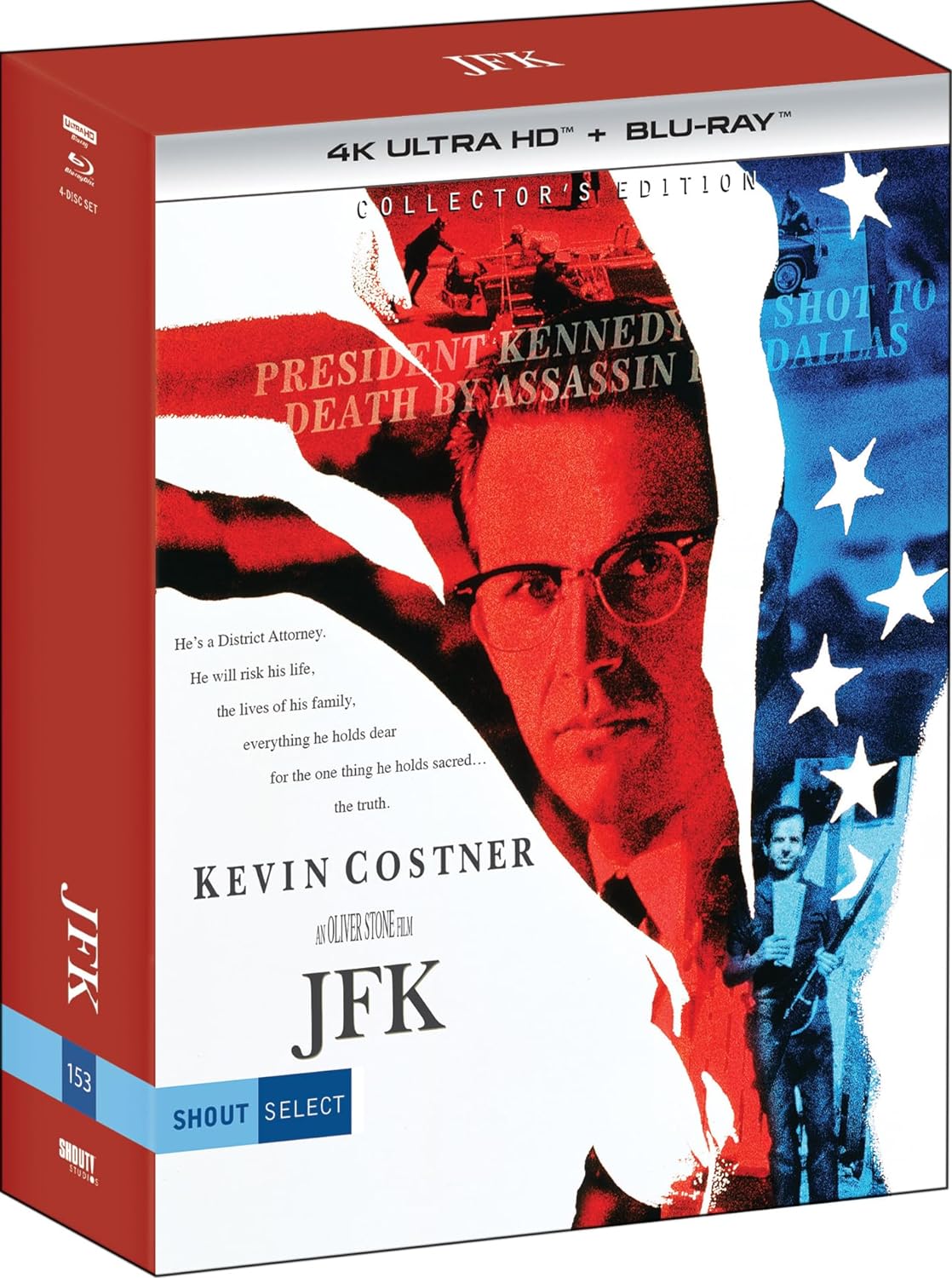 Jfk 1991 4k Blu Ray 4 Disc Collectors Edition Review Hd Report 