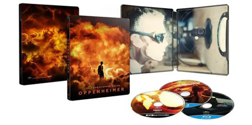 Oppenheimer 4k Blu-ray SteelBook