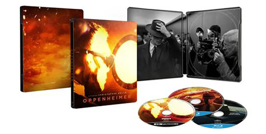 Oppenheimer 4k Blu-ray SteelBook
