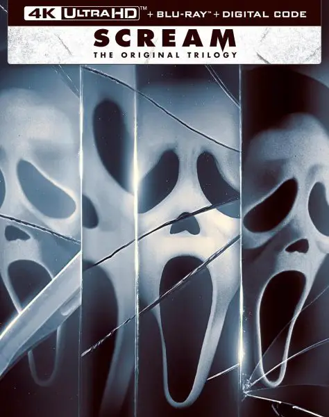 Scream The Original Trilogy 4k Blu-ray