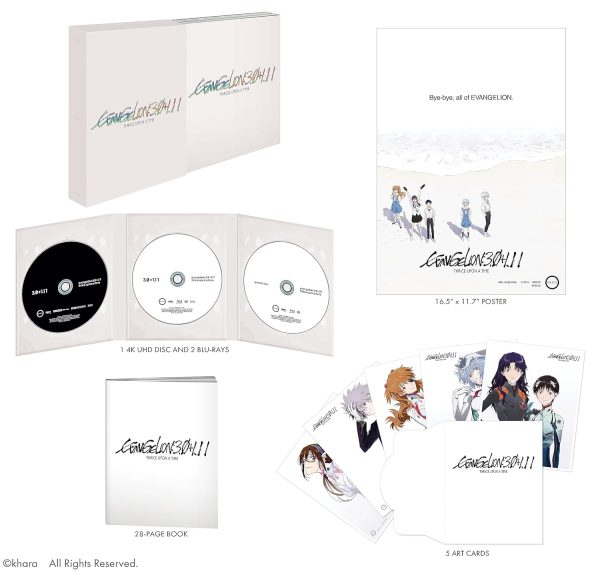 Evangelion: 3.0+1.11 Thrice Upon A Time Collector's Edition Blu-ray 