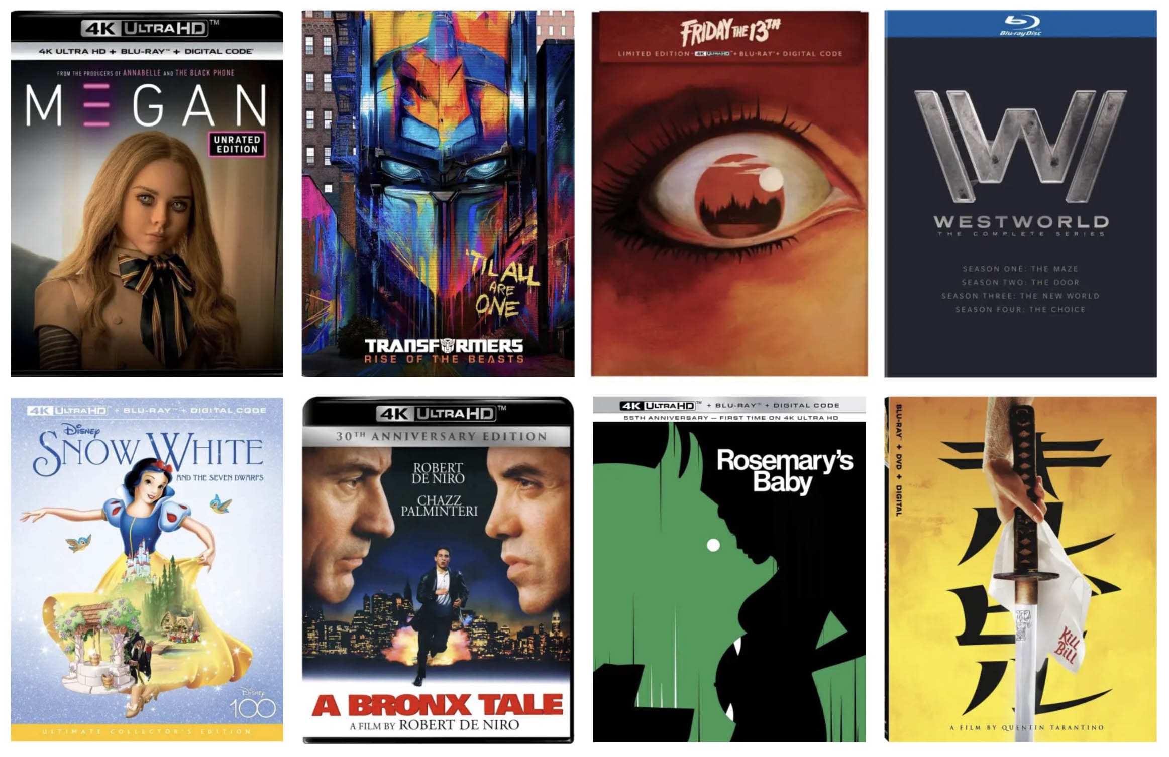 New 4k Blu-ray, Blu-ray & Digital Movie Releases, Tuesday, Oct. 10