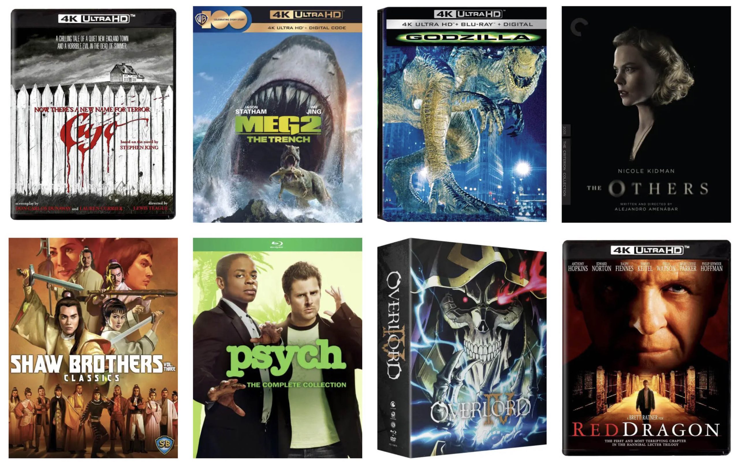 New Blu-ray & 4k Blu-ray Releases, Oct. 24, 2023