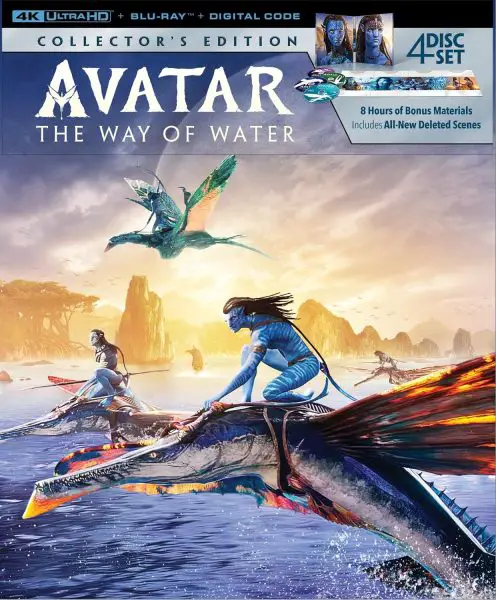 Avatar: The Way of Water 4k 4-Disc Collector's Edition 