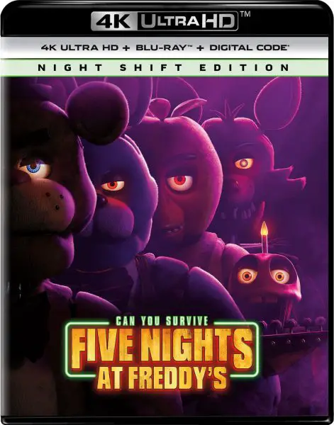 Five Nights at Freddys Night Shift Edition 4k UHD Blu-ray