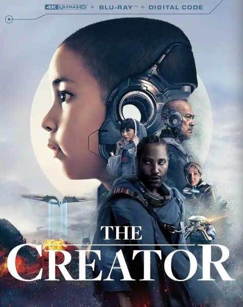 The Creator (2023) 4k Blu-ray/Blu-ray/Digital