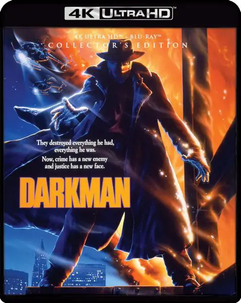Darkman 4k UHD Collector's Edition